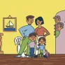Illustration de la place des grands-parents dans la famille